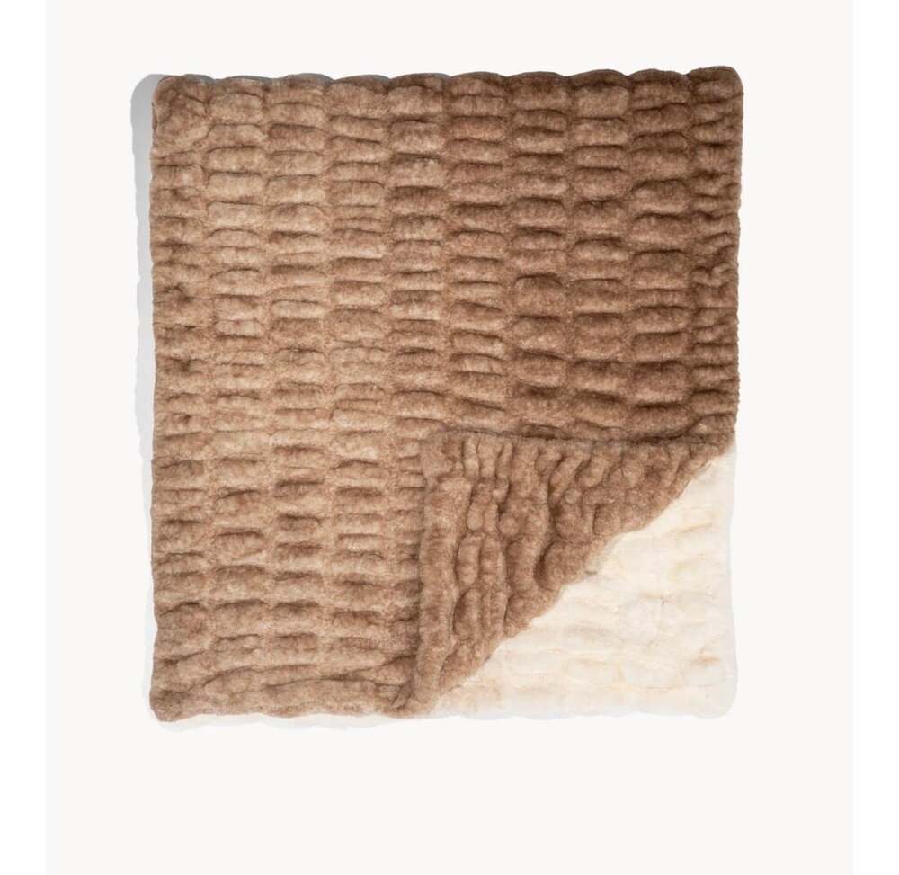 Lola Blankets Original Blanket Medium 50" x 60" Driftwood Ombre